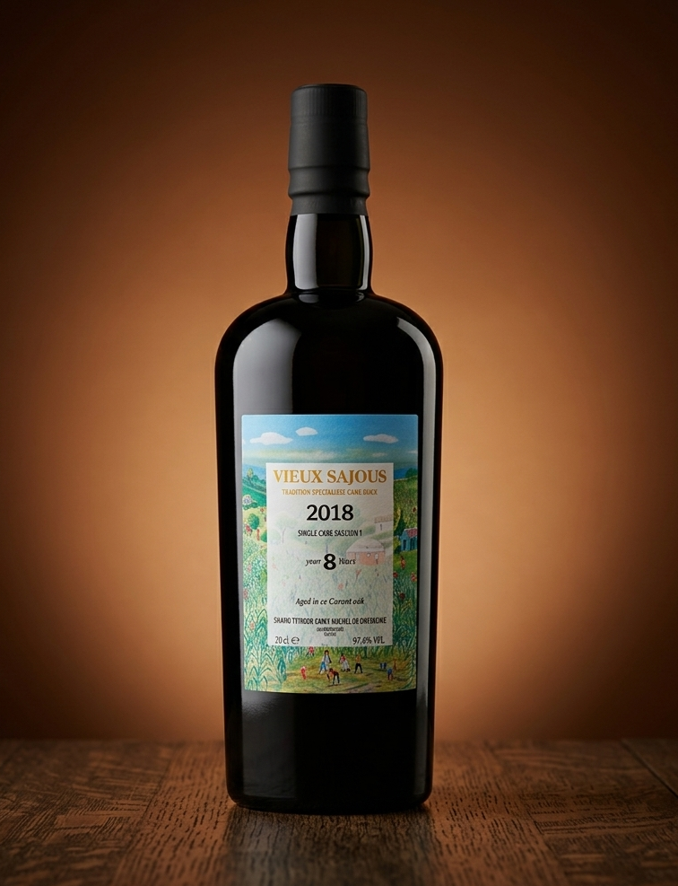 VIEUX SAJOUS 8 ans 2018 Ex-Caroni Cask #SA17CR-9