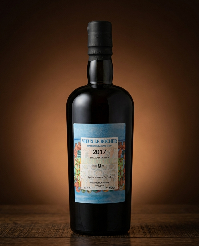 VIEUX LE ROCHER 9 ans 2017 Ex-Mount Gay Cask #LR17MG-4