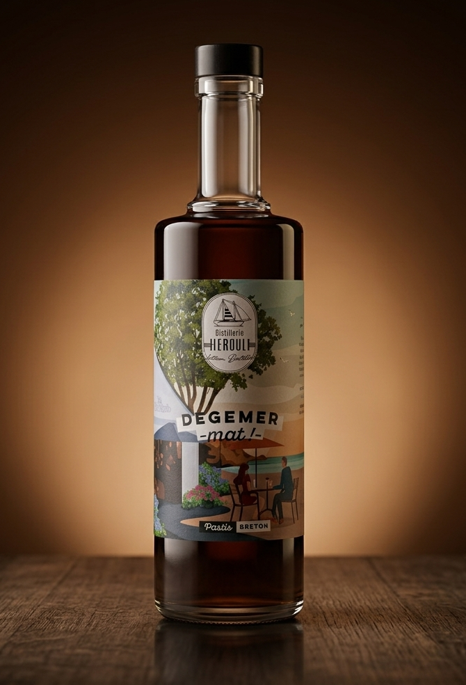 HEROULT DEGEMER MAT PASTIS