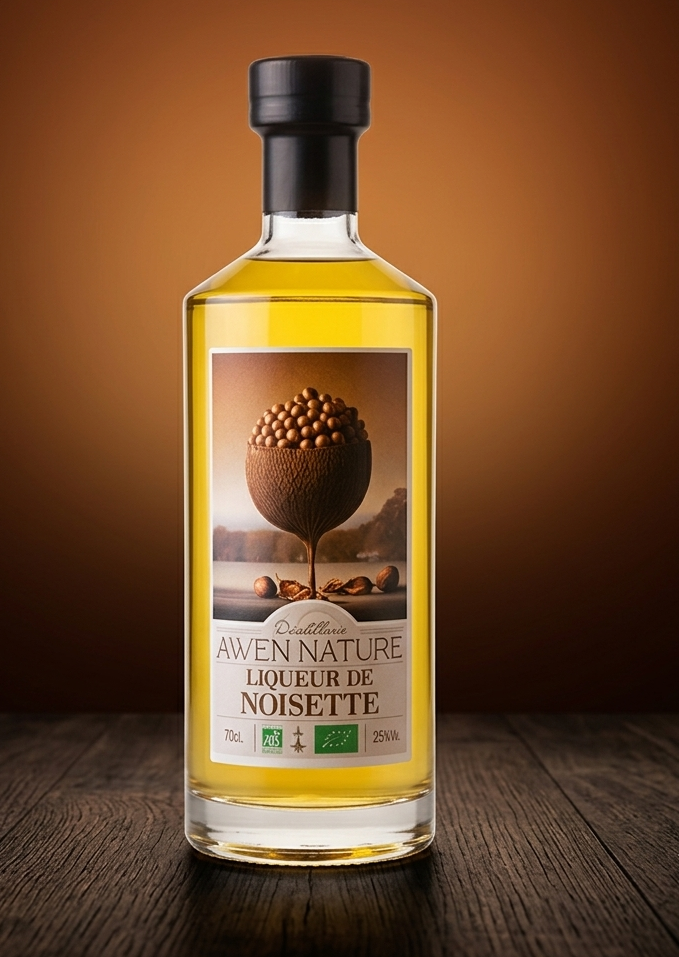 AWEN LIQUEUR DE NOISETTE 