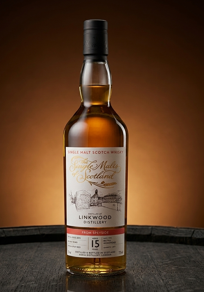 ELIXIR DISTILLERS LINKWOOD 15 ANS 2010 HOGSHEAD