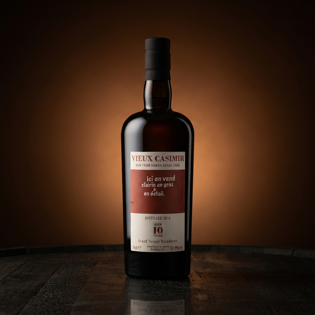 VIEUX CASIMIR 10 ANS 2016 Small batch ex-Caroni cask
